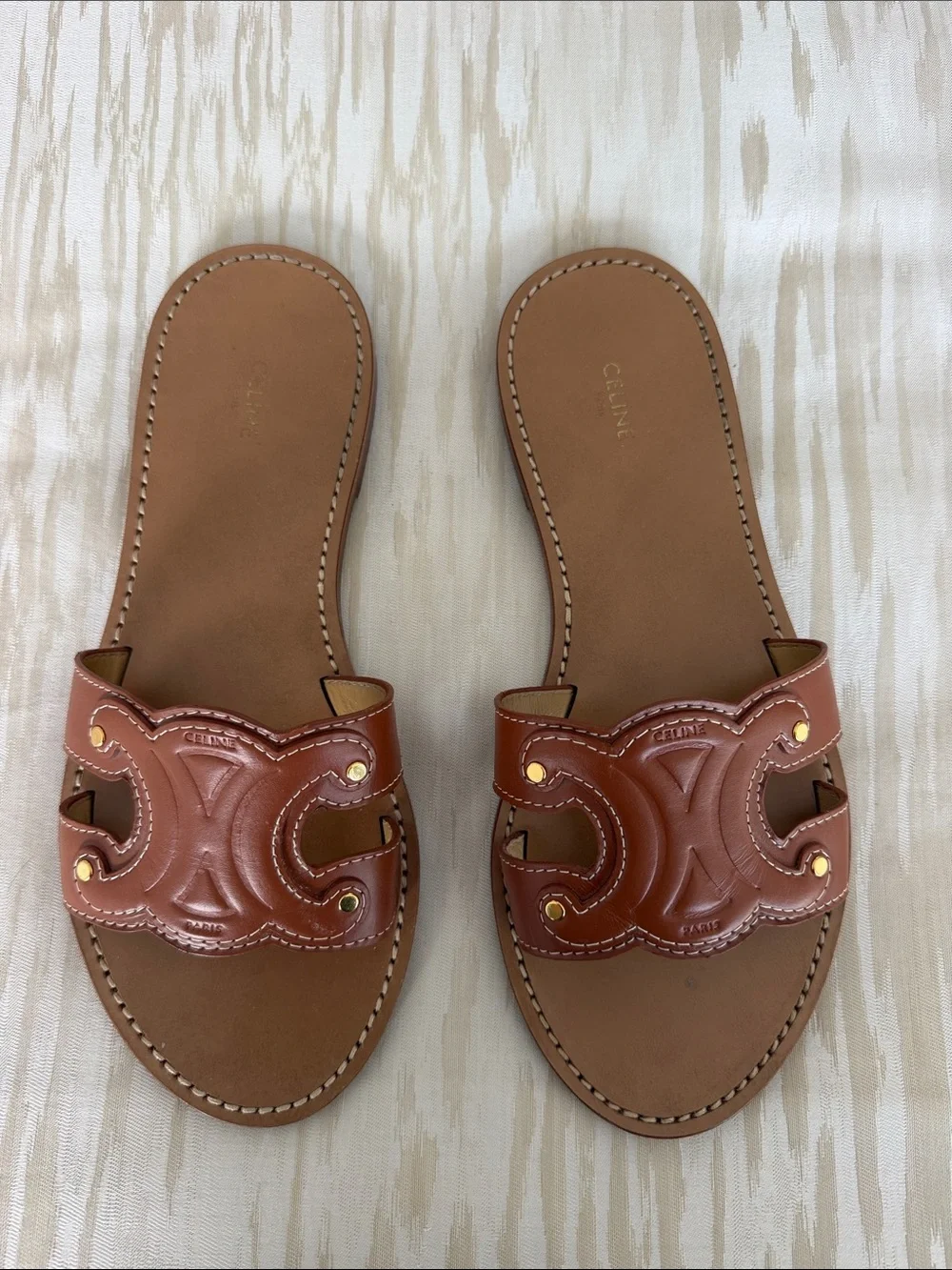 Celine leather slide